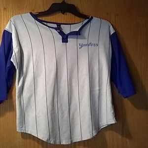 Yankee baseball tee